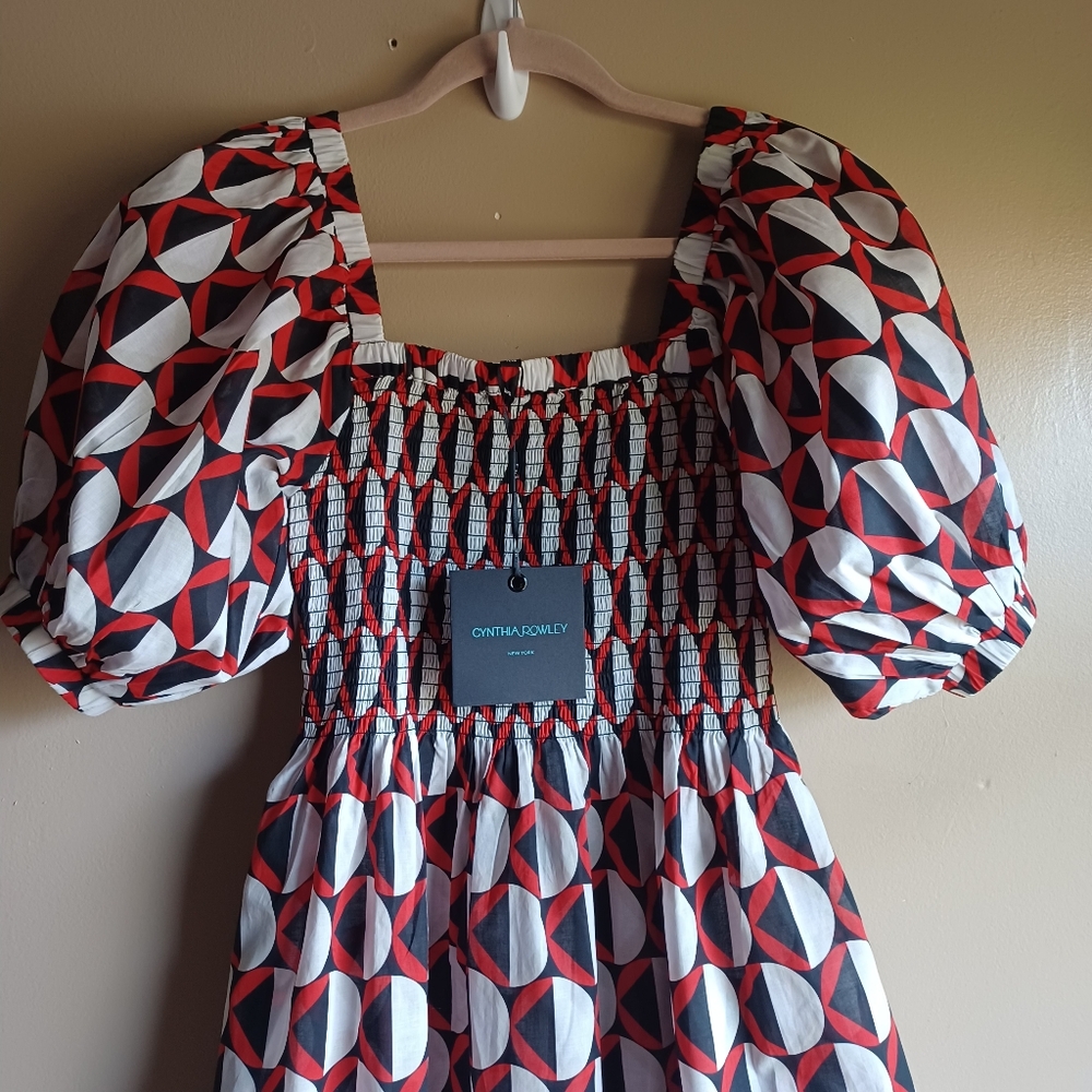 NWT- CYNTHIA ROWLEY DRESS - Picture 3 of 6